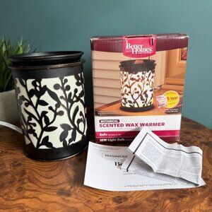 Better Homes & Gardens Botanical Scented Wax Warmer Floral Home Fragrance w/ Box